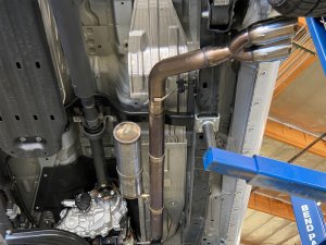 Ford Ranger Performance Exhaust - Side Exit - aFe - Rebel Series Cat-Back - Black - `19-`20