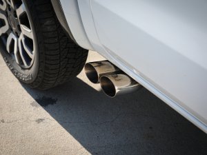 Ford Ranger Performance Exhaust - Side Exit - aFe - Rebel Series, Cat Back - Polished - `19-`23