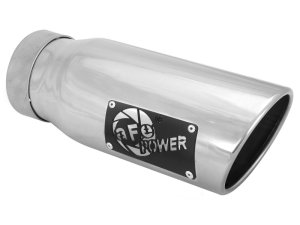 Ford F-150 Performance Exhaust - aFe - Cat Back, Gemini XV, 3in 304 Stainless Steel, Dual 4-1/2
