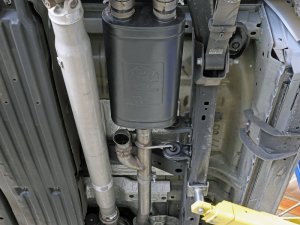 Ford F-150 Performance Exhaust - aFe - Cat Back, Gemini XV, 3in 304 Stainless Steel, Dual 4-1/2