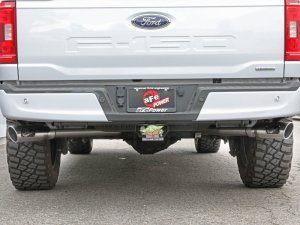 Ford F-150 Performance Exhaust - aFe - Gemini XV Cat Back - Polished - `21-`25 Ford F-150 Performance Exhaust - aFe - Gemini XV Cat Back - Polished - `21-`25