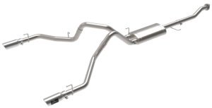 Ford F-150 Performance Exhaust - aFe - Vulcan Series Cat Back - Polished - `15-`20