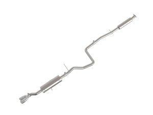 Ford Fiesta Performance Exhaust - aFe - Cat Back, Takeda Series, 2 1/2in 304 SS - `14-`19
