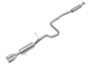 Ford Fiesta Performance Exhaust - aFe - Takeda Series Cat Back w/ Polished Tip - `14-`19