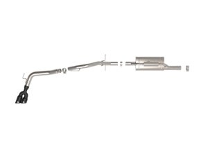 Ford Ranger Performance Exhaust - aFe - Vulcan Series 2.5in to 3in Cat-Back Exhaust - Black - `24-`25
