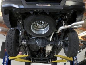 Ford Ranger Performance Exhaust - aFe - Vulcan Series Cat Back - Polished - `24-`25