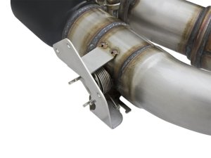 Chevrolet Camaro Performance Exhaust - aFe - MACH Force-Xp Axle-Back with Dual Exhaust (NPP) and Black Tips - Black - `16-`17