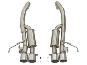 Chevrolet Corvette Performance Exhaust - Rear - aFe - MACH Force-Xp Axle-Back w/ Polished Tips - `15-`19