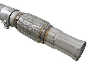 Chevrolet Silverado 1500 Performance Exhaust - aFe - Vulcan Series 304 Stainless Steel Cat-Back with Polished Tips - `19-`25