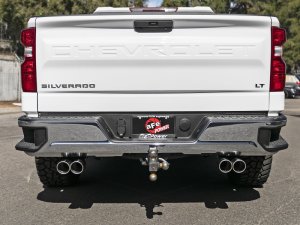 GMC Sierra 1500 Performance Exhaust - aFe - Vulcan Series Cat-Back - Polished - `19-`25