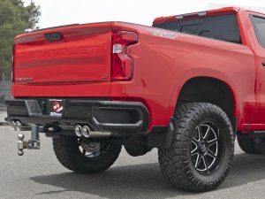 GMC Sierra 1500 Performance Exhaust - aFe - Vulcan Series Cat Back - Polished - `19-`25