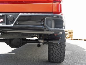 GMC Sierra 1500 Performance Exhaust - aFe - Vulcan Series Cat Back - Black - `19-`25