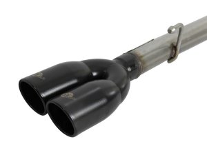Chevrolet Silverado 1500 Performance Exhaust - aFe - Vulcan Series Cat-Back - Black - `19-`25