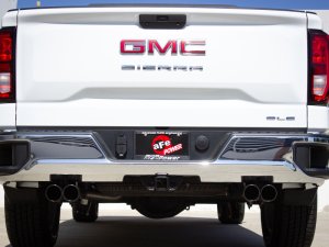 Chevrolet Silverado 1500 Performance Exhaust - aFe - Vulcan Series Cat-Back - Black - `19-`25