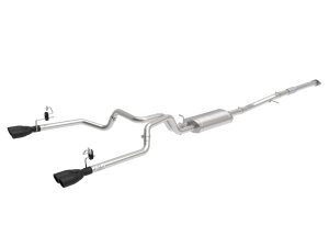 GMC Sierra 1500 Performance Exhaust - aFe - Vulcan Series Cat-Back - Black - `19-`25