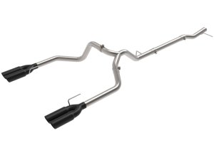 GMC Sierra Performance Exhaust - aFe - Vulcan Series DPF-Back - Black - `23-`24