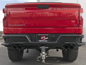 GMC Sierra Performance Exhaust - aFe - Vulcan Series DPF-Back - Black - `23-`24