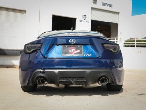 Subaru BRZ Performance Exhaust - aFe - Cat Back, 2.5in 304 Stainless Steel, Dual 4-1/2in Polished Tips - `17-`20