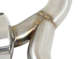 Scion FRS Performance Exhaust - aFe - Takeda Dual Cat-Back with Blue Flame Tips - Blue - `13-`15