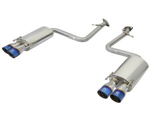 Lexus RC300 Performance Exhaust - aFe - Takeda Axle-Back - Blue - `18-`23
