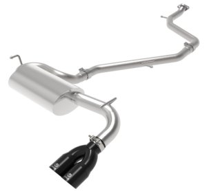 Toyota C-HR Performance Exhaust - aFe - Cat Back Takeda 304 Stainless Steel - Black - `18-`22 Toyota C-HR Performance Exhaust - aFe - Cat Back Takeda 304 Stainless Steel - Black - `18-`22