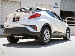 Toyota C-HR Performance Exhaust - aFe - Cat Back Takeda 304 Stainless Steel - Black - `18-`22 Toyota C-HR Performance Exhaust - aFe - Cat Back Takeda 304 Stainless Steel - Black - `18-`22