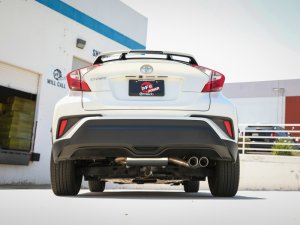 Toyota C-HR Performance Exhaust - aFe - Cat Back - Polished - `18-`21