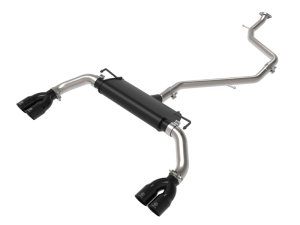 Lexus UX200 Performance Exhaust - aFe - Cat-Back, Takeda - Black - `19-`21
