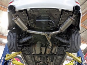 Lexus IS350 Performance Exhaust - aFe - Takeda Axle-Back - Black - `06-`13