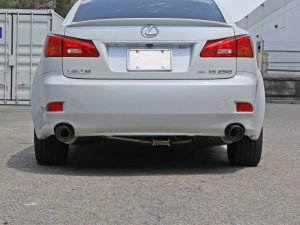 Lexus IS250 Performance Exhaust - Rear - aFe - Axle-Back w/ Carbon Tips - `06-`13