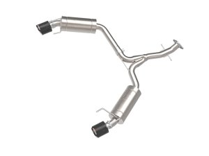 Lexus IS350 Performance Exhaust - Rear - aFe - Axle-Back w/ Carbon Tips - `06-`13