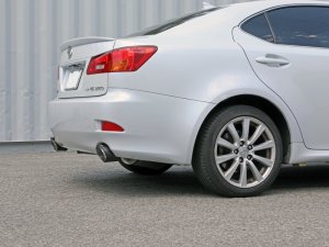 Lexus IS350 Performance Exhaust - Rear - aFe - Axle-Back w/ Carbon Tips - `06-`13