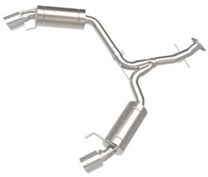 Lexus IS250 Performance Exhaust - Rear - aFe - Axle Back - Polished - `06-`13