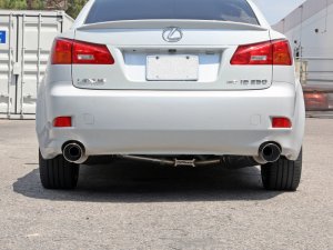 Lexus IS250 Performance Exhaust - Rear - aFe - Axle Back - Polished - `06-`13