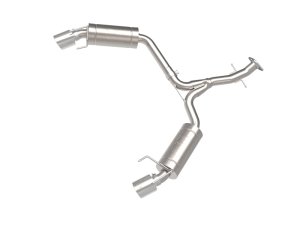 Lexus IS250 Performance Exhaust - Rear - aFe - Axle Back - Polished - `06-`13