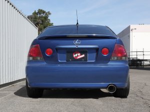 Lexus IS300 Performance Exhaust - aFe - Takeda Cat-Back - Polished - `01-`05