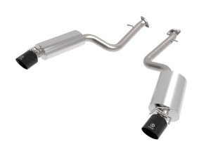 Lexus IS350 Performance Exhaust - aFe - Axle Back, 304 Stainless Steel, Dual 4-1/2 IN Diameter Tips - Black - `14-`22