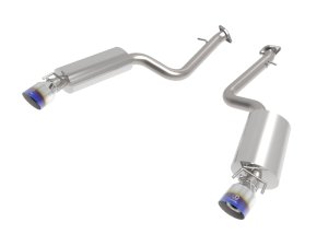 Lexus IS350 Performance Exhaust - aFe - Axle-Back, Blue Tip - Blue - `14-`22