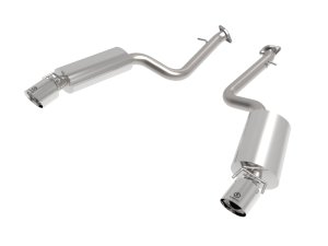 Lexus IS350 Performance Exhaust - Rear - aFe - Axle-Back, Takeda - Polished - `14-`23