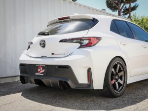 Toyota GR Corolla Performance Exhaust - aFe - Gemini XV Cat Back - Black - `23-`24
