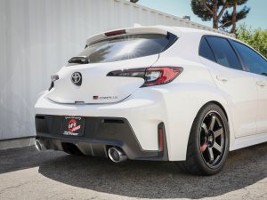 Toyota GR Corolla Performance Exhaust - aFe - Gemini XV Cat Back - Polished - `23-`24