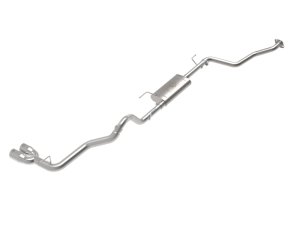 Toyota Tacoma Performance Exhaust - aFe - Vulcan Series 2.5-3in Stainless Steel Cat-Back Exhaust - Polished - `24-`25