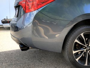 Toyota Corolla Performance Exhaust - aFe - Axle Back, 2.5in 304SS - Black - `14-`19