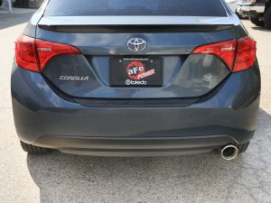 Toyota Corolla Performance Exhaust - aFe - Axle Back, 2.5in 304SS - Polished - `14-`19