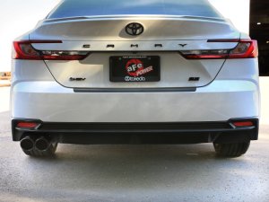 Toyota Camry Performance Exhaust - aFe - Cat Back, Takeda SS - Black - `25-`26
