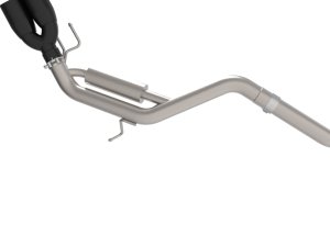 Toyota Camry Performance Exhaust - aFe - Cat Back, Takeda SS - Black - `25-`26