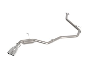 Toyota Camry Performance Exhaust - aFe - Takeda Cat Back - Polished - `25-`26