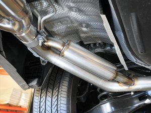 Toyota Camry Performance Exhaust - aFe - Takeda Cat Back - Polished - `25-`26