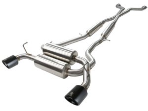 Infiniti Q60 Performance Exhaust - aFe - Cat Back - Black - `14-`15 Infiniti Q60 Performance Exhaust - aFe - Cat Back - Black - `14-`15