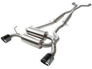 Infiniti G37 Performance Exhaust - aFe - Cat Back - Carbon Fiber - `08-`13
